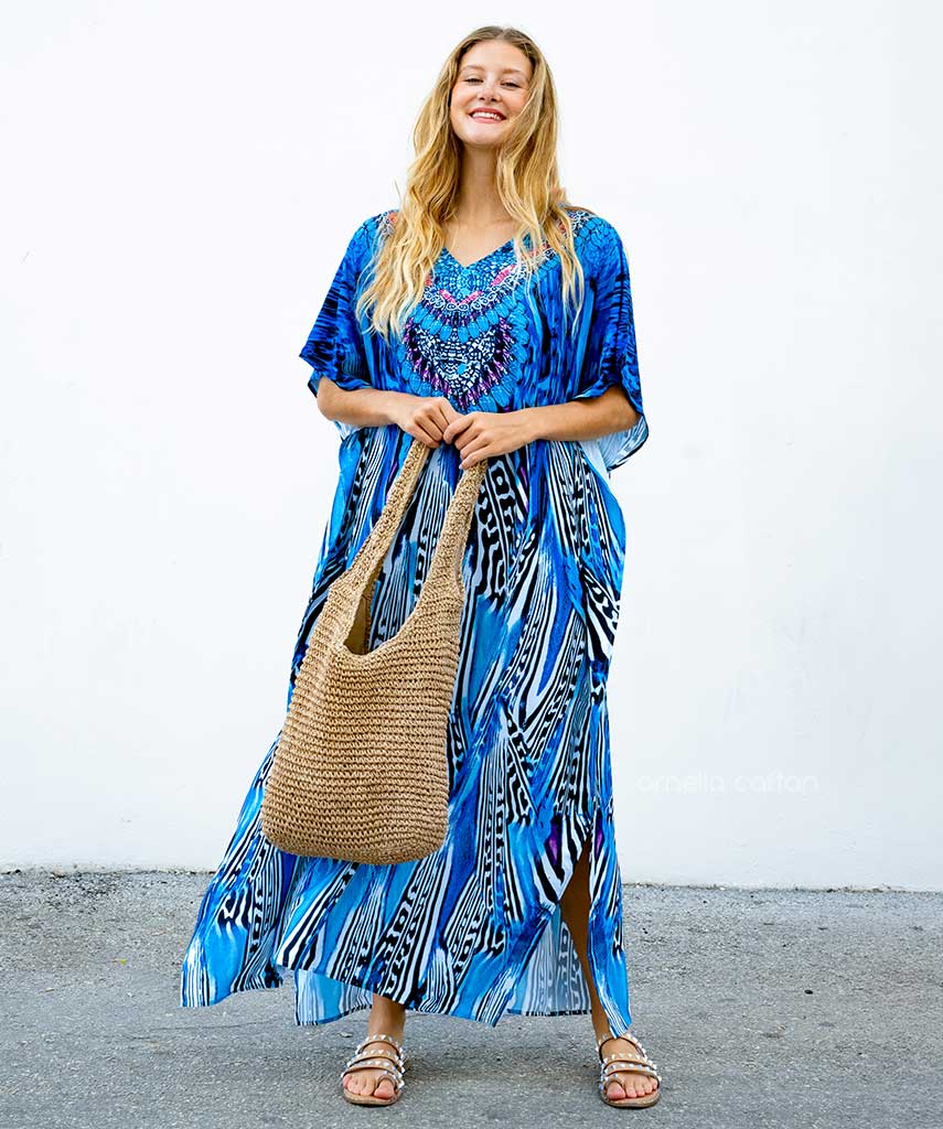 Maxi-Sommerkleid Damen im Hawaii-Stil - Salve 2