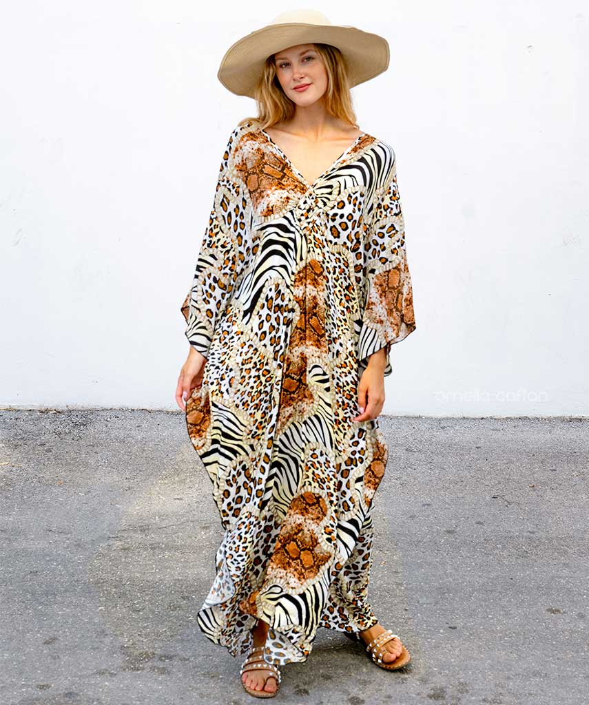 Maxi-Sommerkleid Damen im Hawaii-Stil - Salve 8