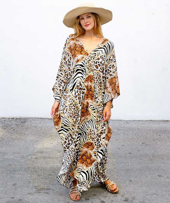 Maxi-Sommerkleid Damen im Hawaii-Stil - Salve 8