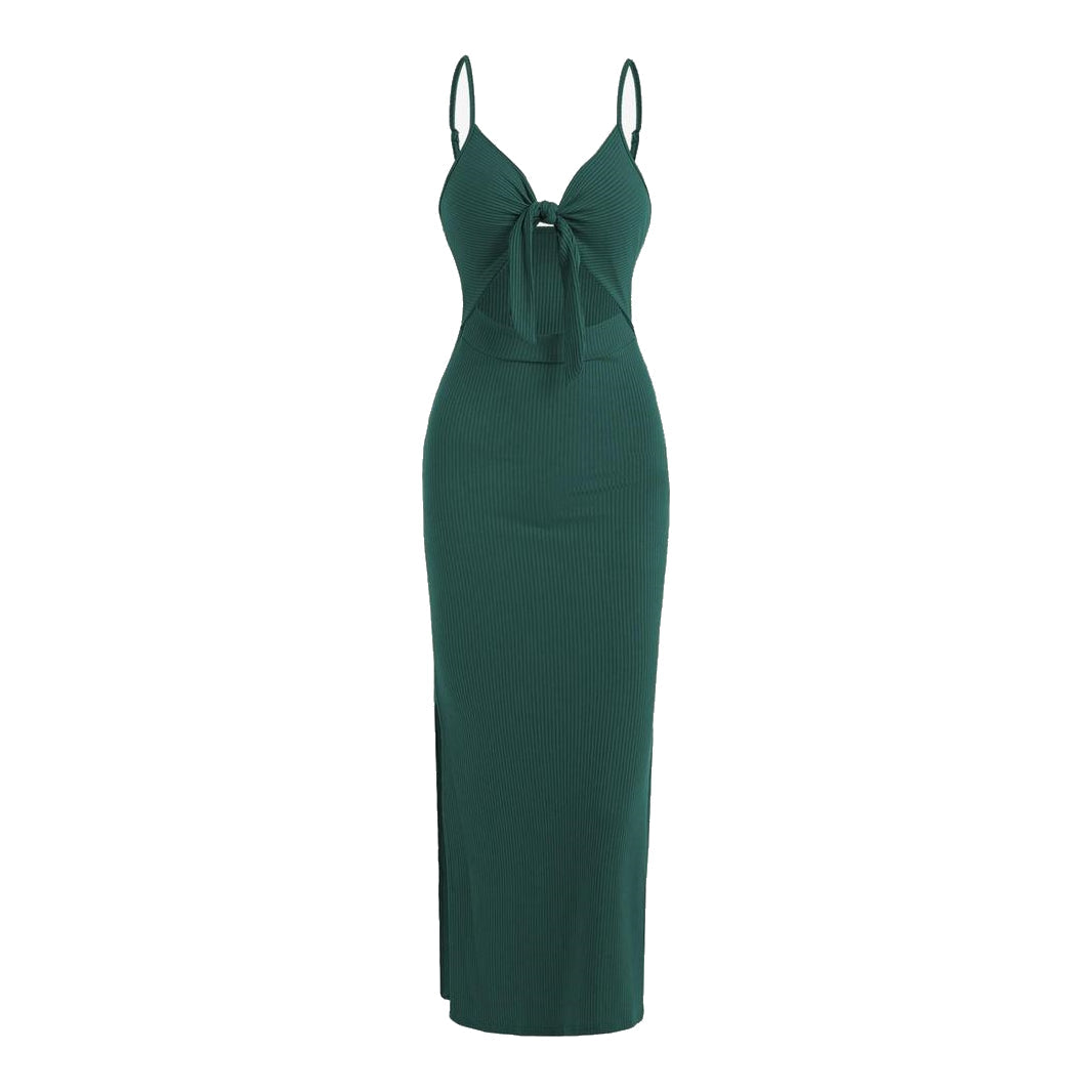 Maxi-Sommerkleid Damen mit V-Ausschnitt - Alyssa 9