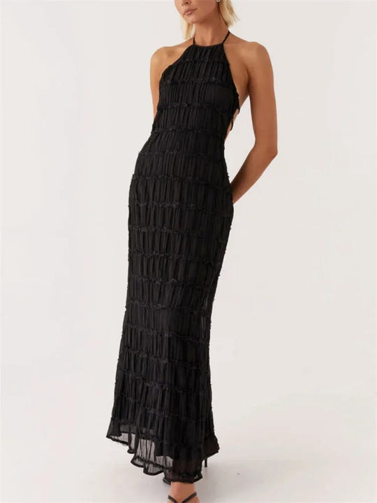 Maxikleid Damen | Neckholder & Offener Rücken 1