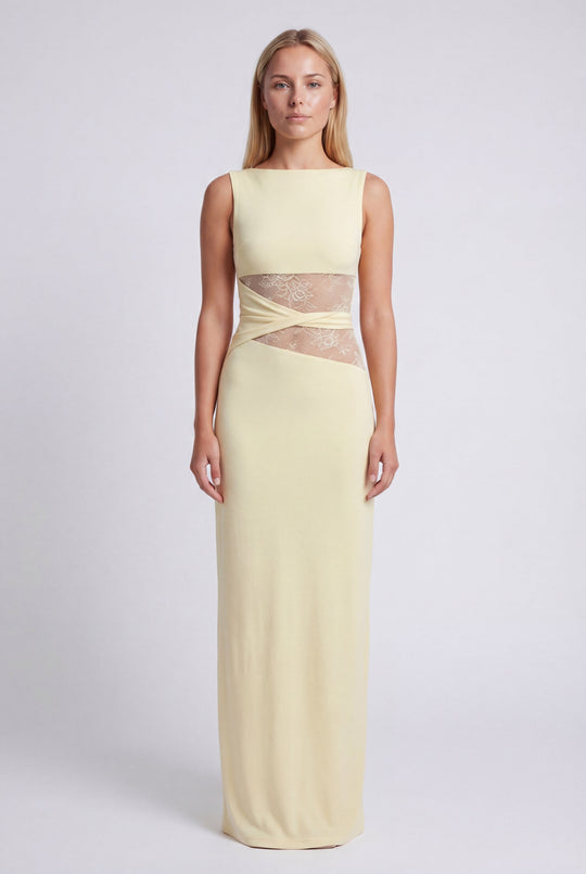 Maxikleid Damen | Stilvolle Taillendetails 2