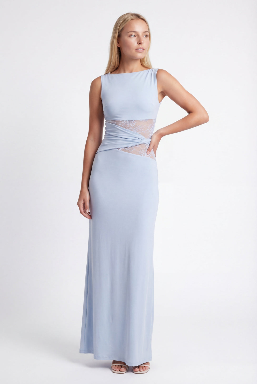 Maxikleid Damen | Stilvolle Taillendetails 3