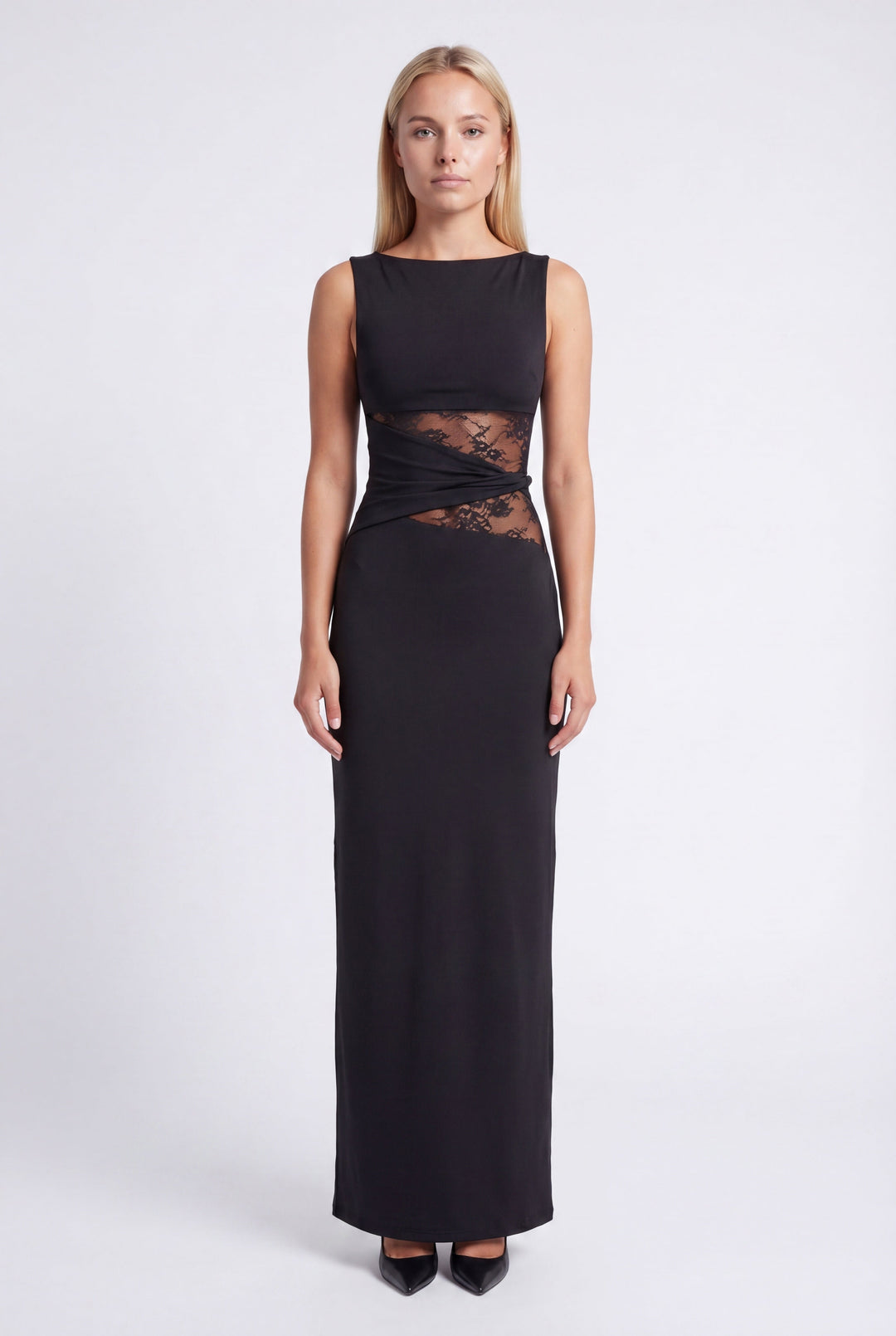 Maxikleid Damen | Stilvolle Taillendetails 1