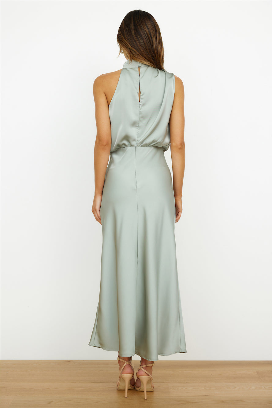 Midi Jurk Dames | Asymmetrische Halslijn & Flatterende Slim Fit