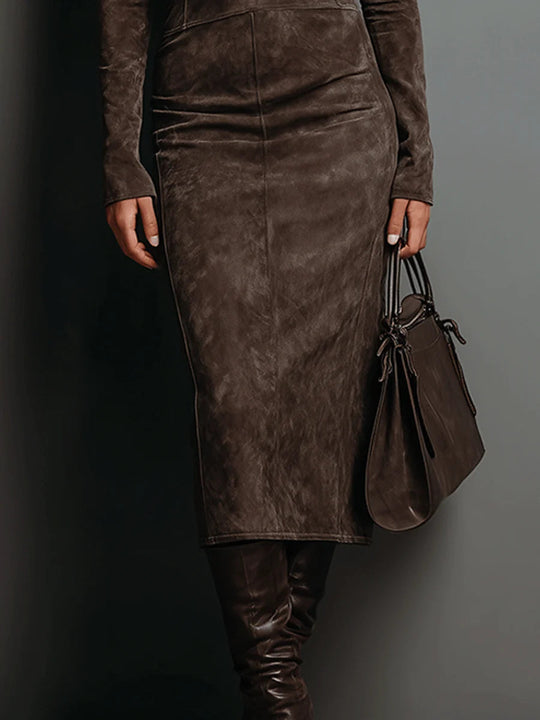 Midi Jurk Dames | Getailleerde Taille & Tijdloze Elegantie