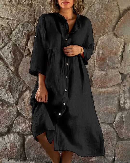Midi-Sommerkleid Damen - Simone 4