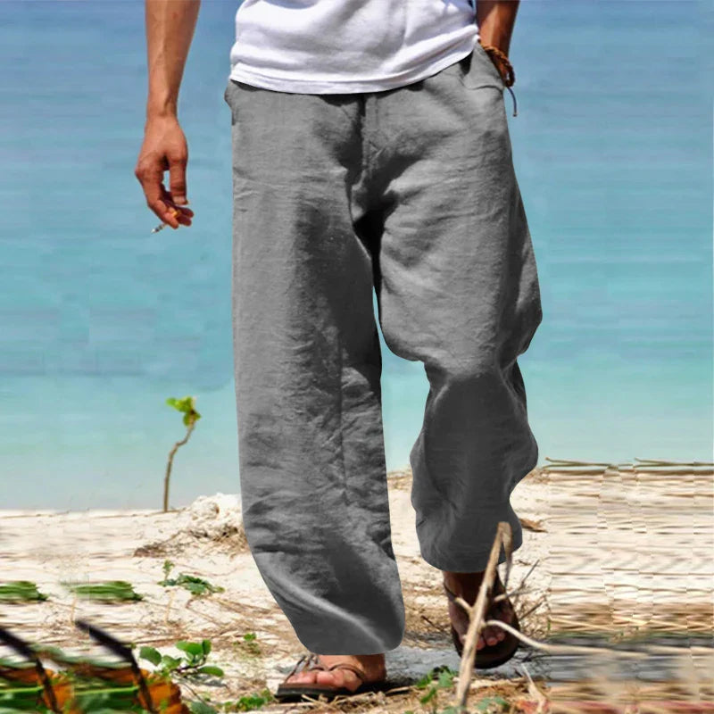 Milan | Linnen Broek Mannen – Casual Zomerbroek voor Stijlvolle Comfort 3