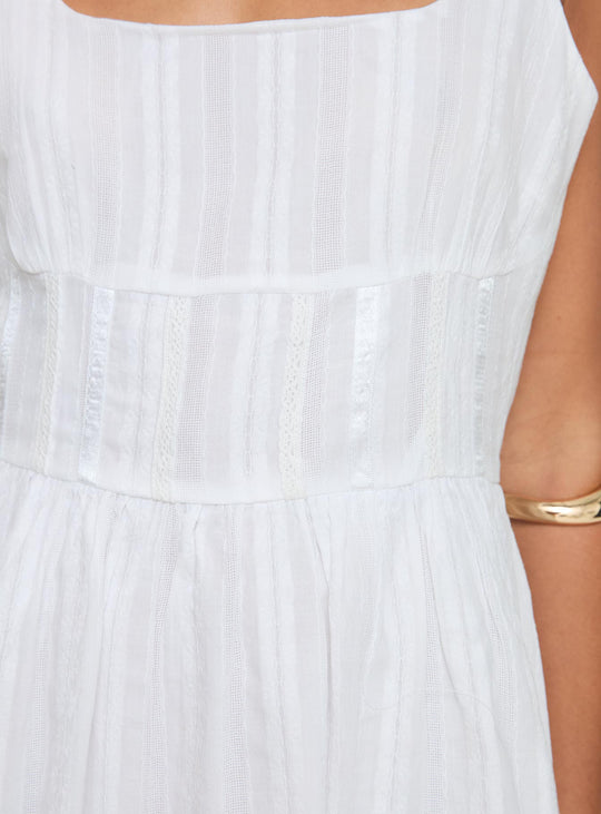 Mini-Sommerkleid Damen mit Karree-Ausschnitt - Bibi 5