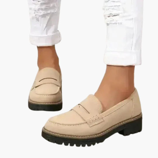 Mocassins Dames | Dikke Zool & Klassiek Slip-On Design