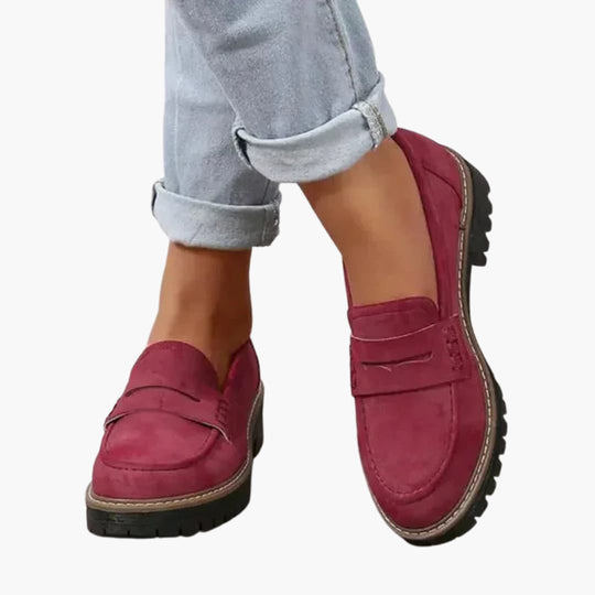 Mocassins Dames | Dikke Zool & Klassiek Slip-On Design