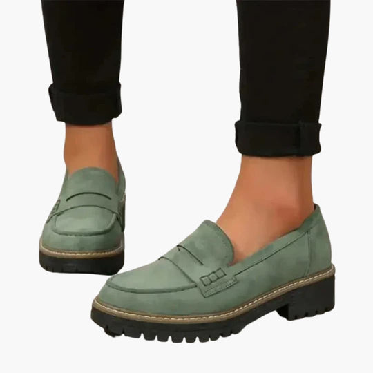 Mocassins Dames | Dikke Zool & Klassiek Slip-On Design