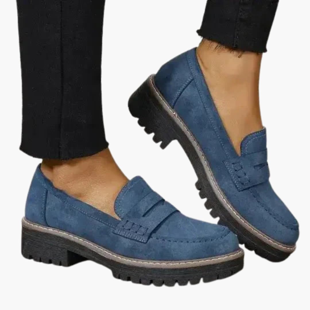 Mocassins Dames | Dikke Zool & Klassiek Slip-On Design
