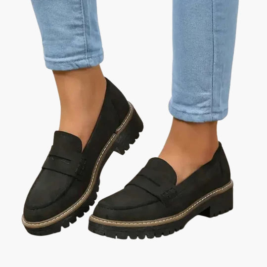 Mocassins Dames | Dikke Zool & Klassiek Slip-On Design