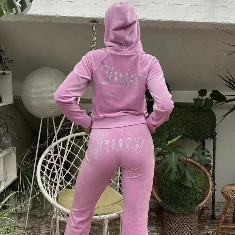 ModeParisienne® Amari – Trendy Y2K Juicy Trainingspak | Gedurfde en Comfortabele Mode voor de Moderne Tijd 5