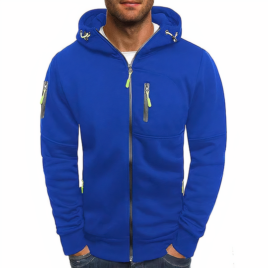 Modieuze hoodie met ritssluiting - Markus 4