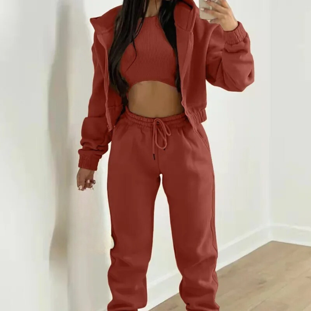 Moeiteloze stijl 3 delige loungeset - Bella