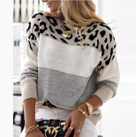 Leopardtrui Dames | Warm en Comfortabel 1