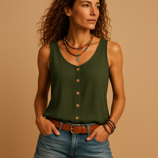 Mouwloze Top Dames | Stijlvol & Comfortabel voor Elke Dag