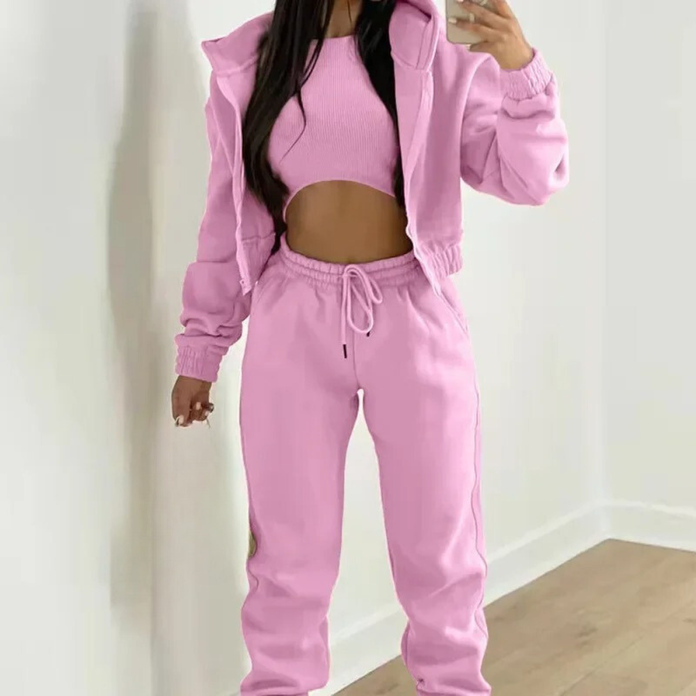 Müheloser Stil 3-teiliges Lounge-Set Damen - Bella 1