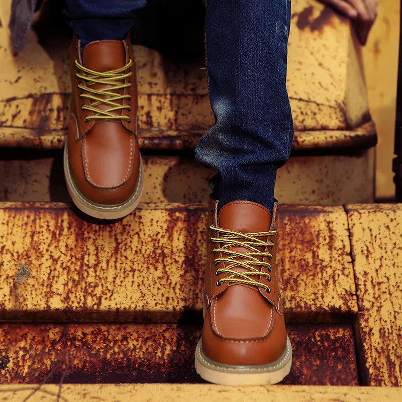 Muller™ – Retro Echt Leren Boots 1