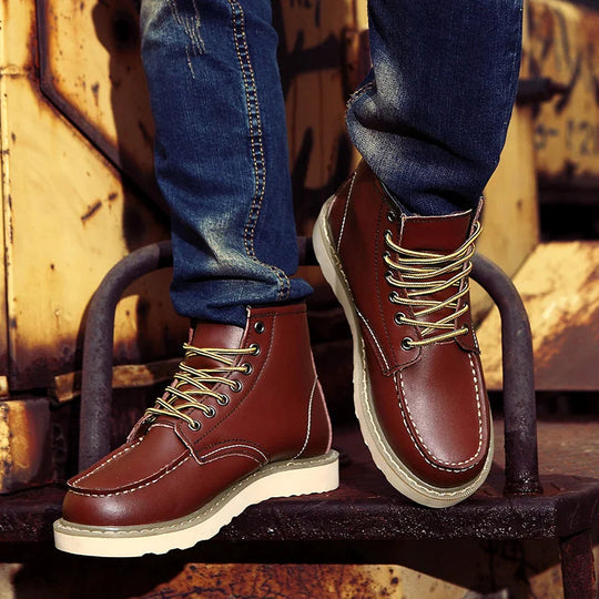 Muller™ – Retro Echt Leren Boots 5