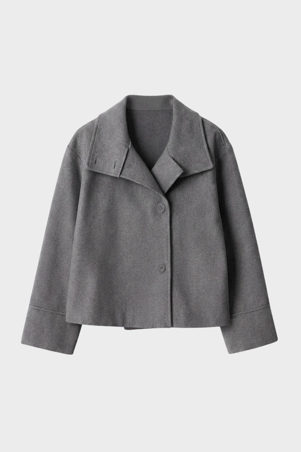 Kurze Jacke Damen | Reverskragen & Knopfleiste 6
