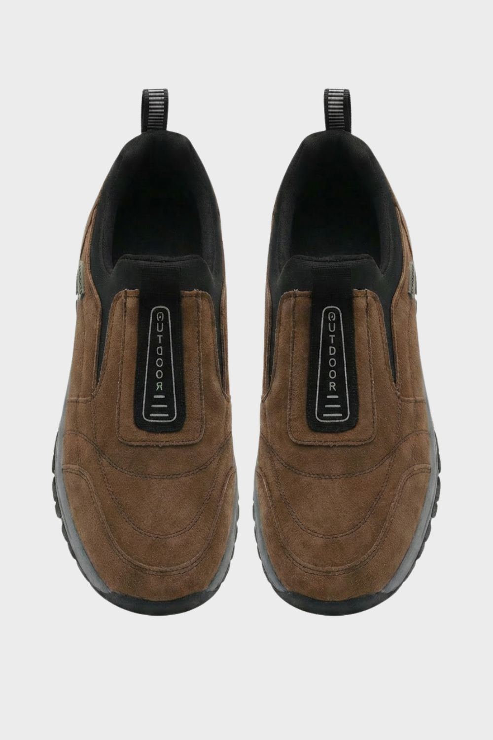 Herren Slip-On Sneaker Profilsohle Elastikeinsatz Komfort 7