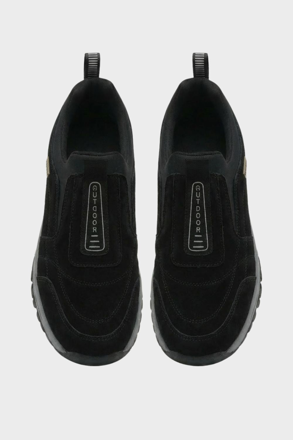 Herren Slip-On Sneaker Profilsohle Elastikeinsatz Komfort 5