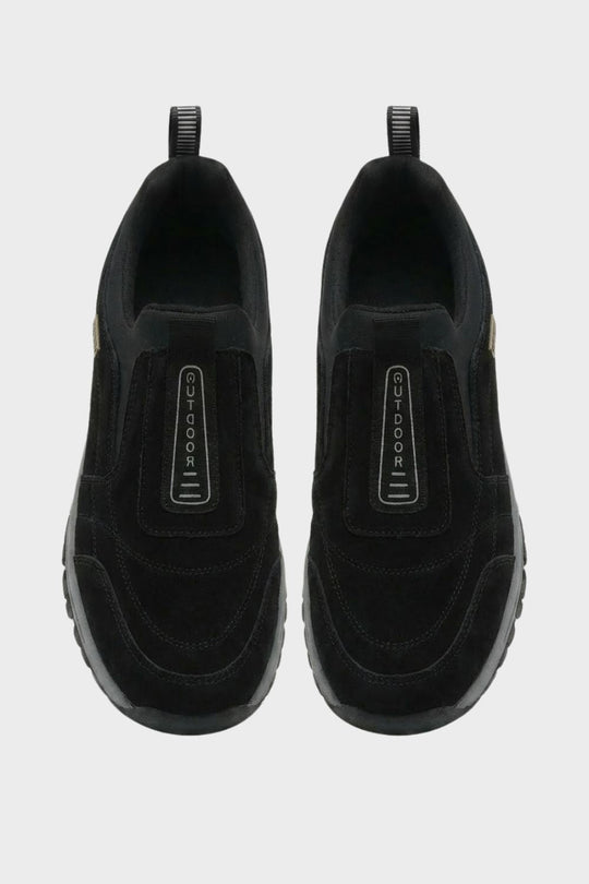 Herren Slip-On Sneaker Profilsohle Elastikeinsatz Komfort 5