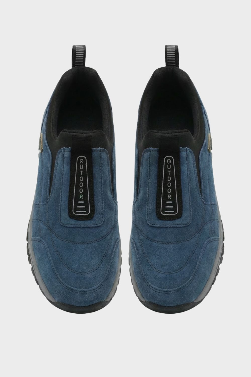 Herren Slip-On Sneaker Profilsohle Elastikeinsatz Komfort 1