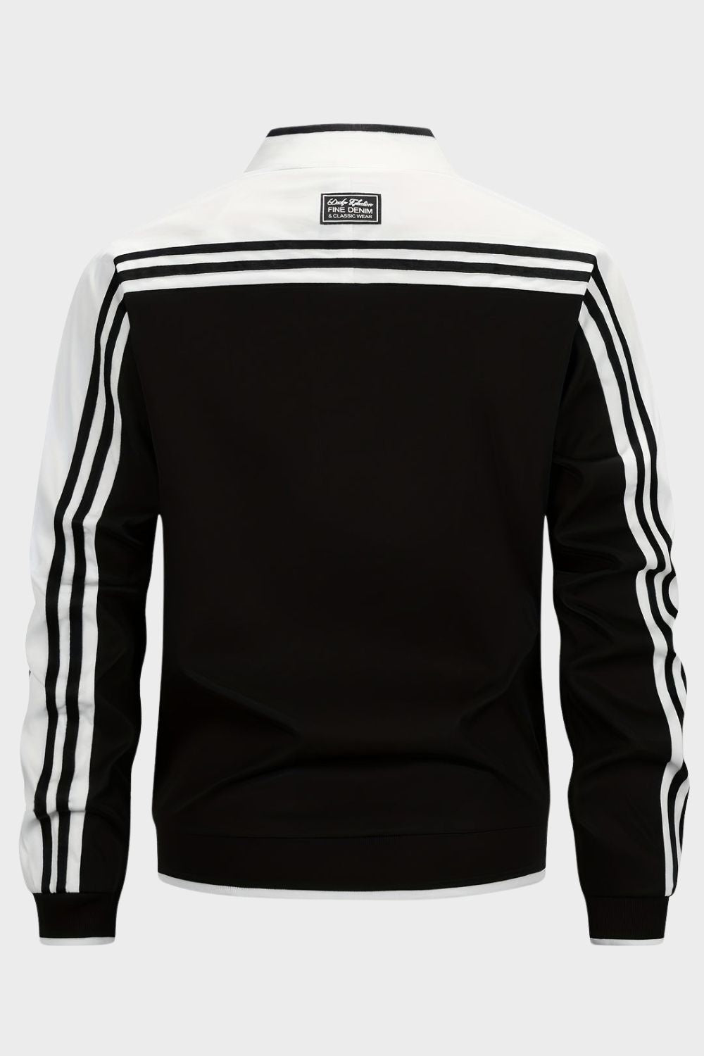Herren Trainingsjacke Stehkragen Reißverschluss Sportjacke 7