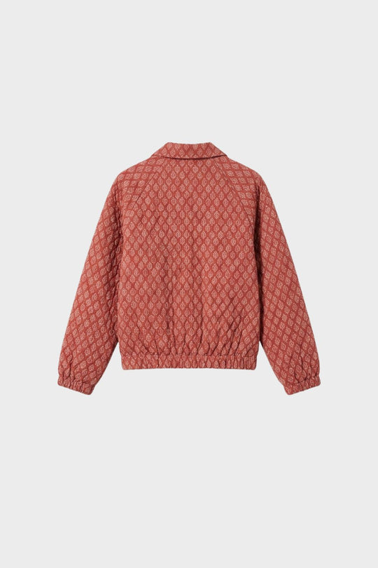 Damen Steppjacke Stehkragen Druckknöpfe Elastische Abschlüsse 2