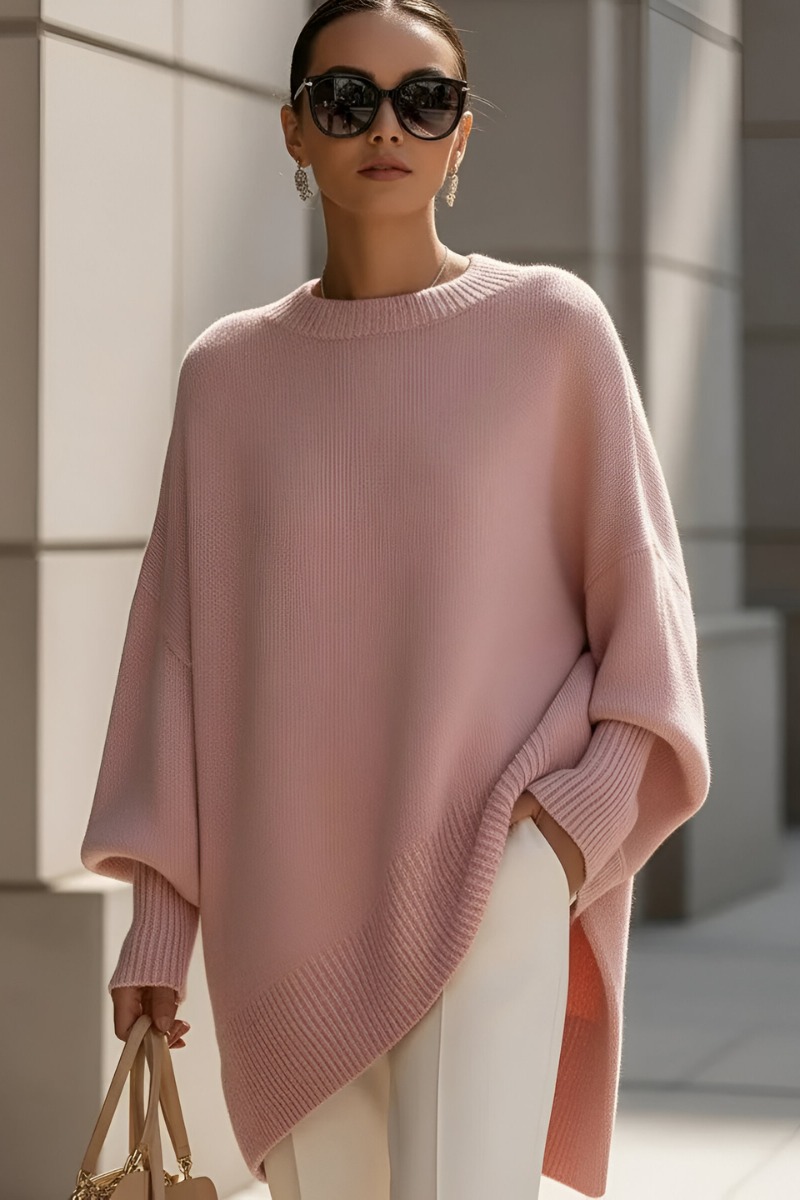 Nari™ | Elegante Oversized Gebreide Trui 5