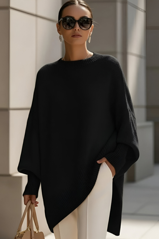 Nari™ | Elegante Oversized Gebreide Trui 6