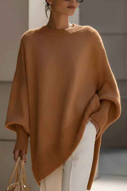 Nari™ | Elegante Oversized Gebreide Trui 7