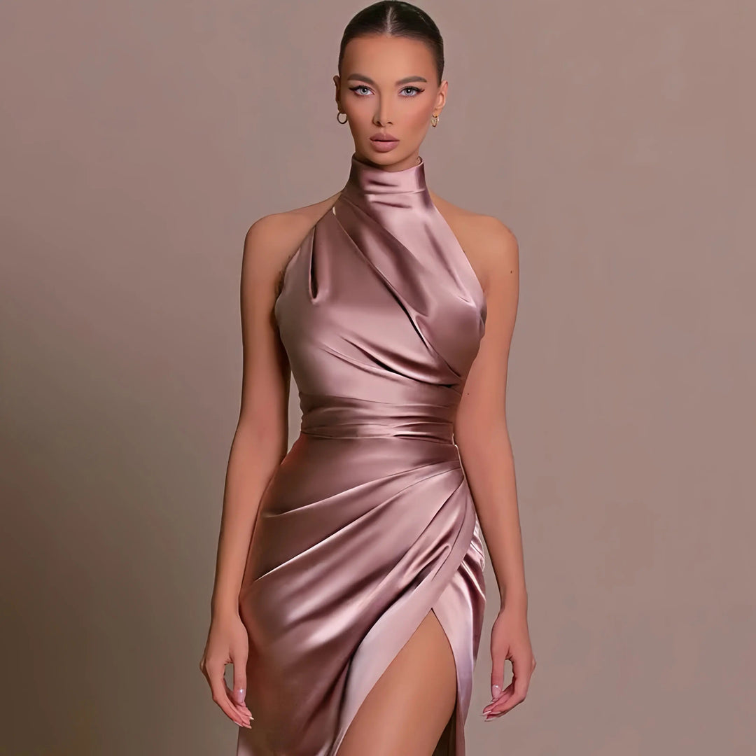 Neckholder-Maxi-Abendkleid Damen - Ariadne 3