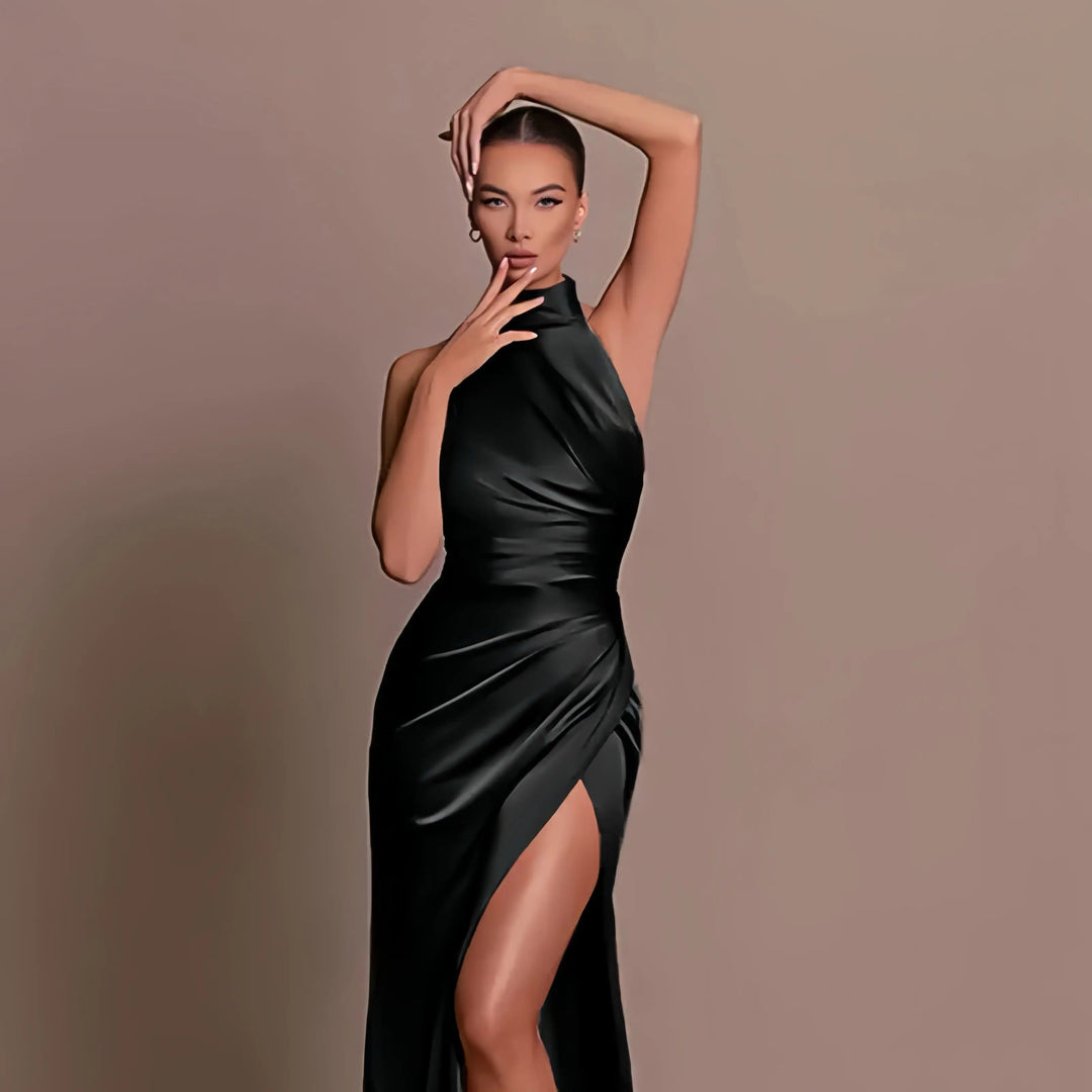 Neckholder-Maxi-Abendkleid Damen - Ariadne 4