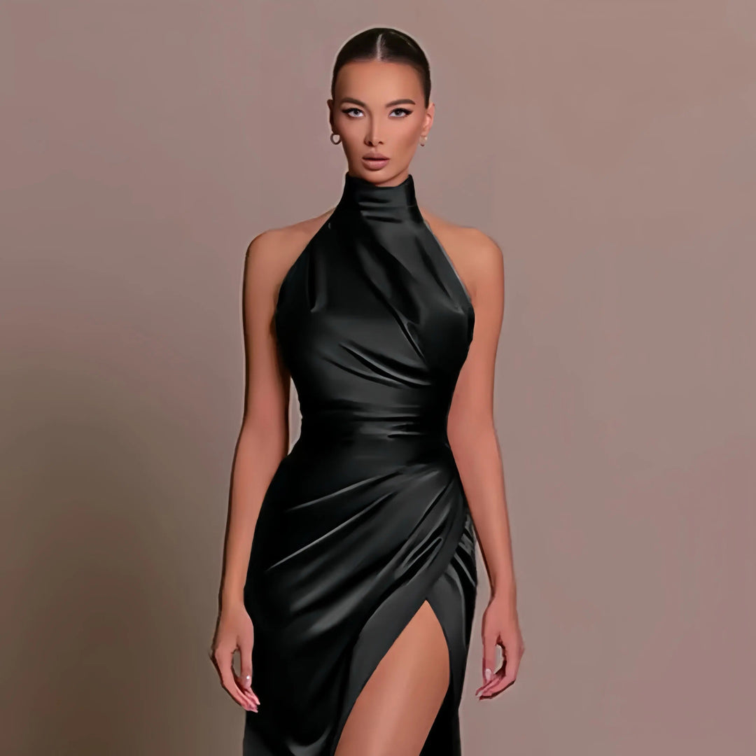 Neckholder-Maxi-Abendkleid Damen - Ariadne 5