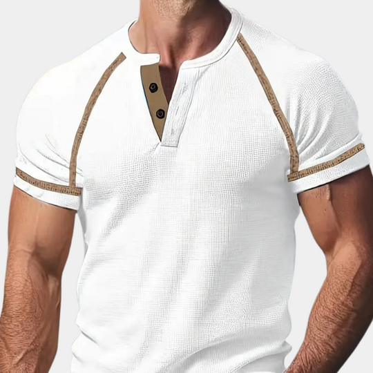 Nestor - Korte mouw T shirt voor heren Lichtgewicht comfort om de hele dag te dragen