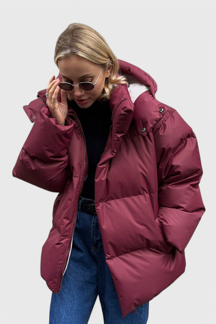 Steppjacke Damen | Kurz & Warm mit Stehkragen 5