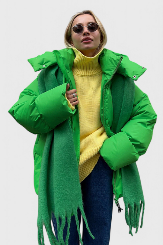 Steppjacke Damen | Kurz & Warm mit Stehkragen 4