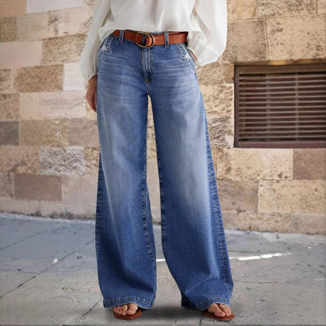 Wide-Leg Jeans Damen | Bequem & Vielseitig Kombinierbar 1