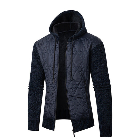 Kapuzenjacke Herren | Wattiert & Warm 2