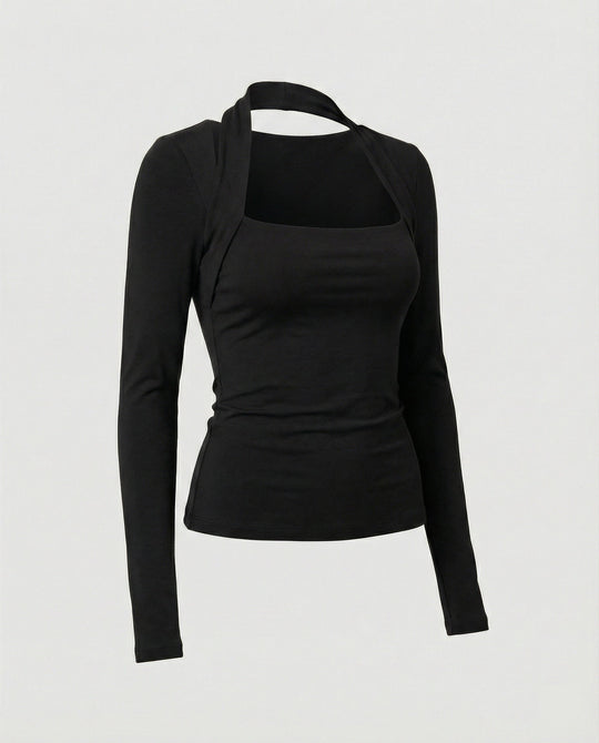 Langarmshirt Damen | Slim Fit & Vielseitig Kombinierbar