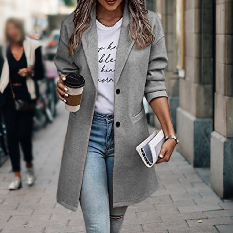 Lange Damesjas voor Dames | Warm & Tijdloos Design 2