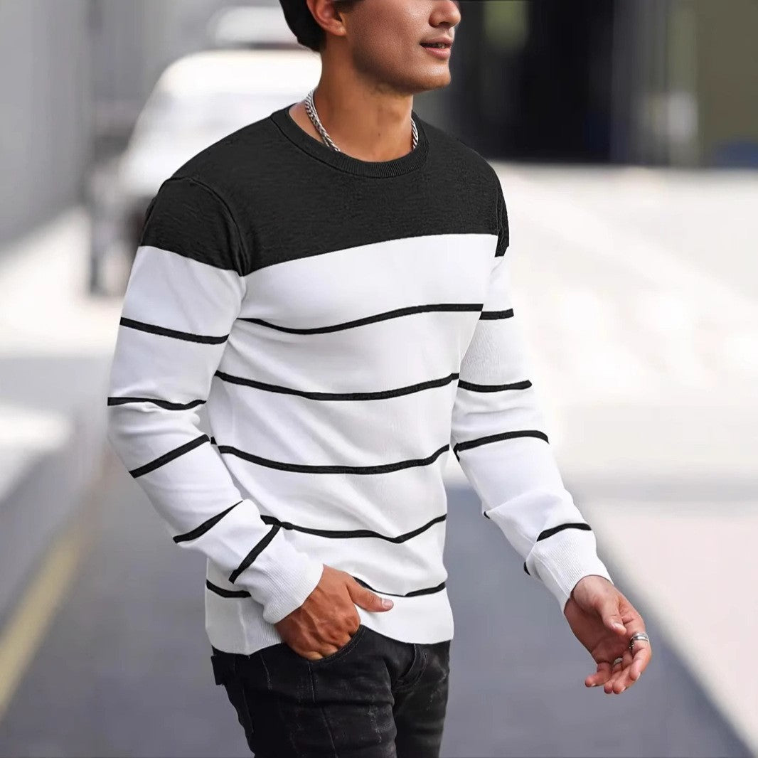 Sweatshirt Herren | Gestreift & Vielseitig Kombinierbar
