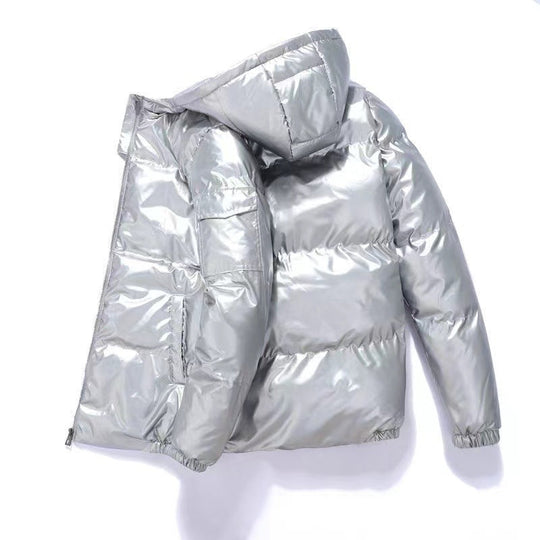 Winterjacke Herren | Kapuze & Wattierte Fütterung