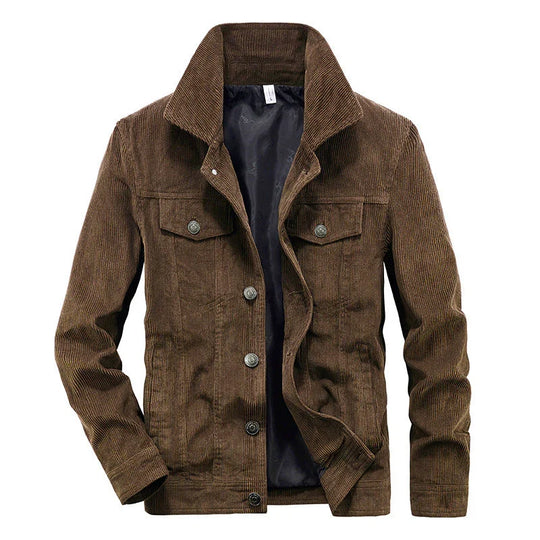 Herren Cordjacke Leicht Vielseitig Übergangsjacke Komfort 5