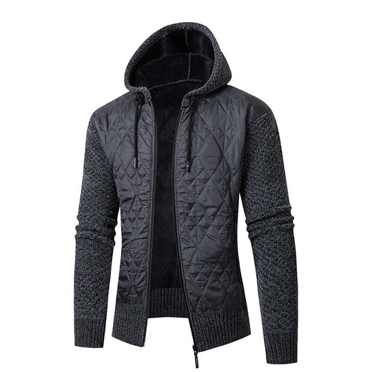 Kapuzenjacke Herren | Wattiert & Warm 4